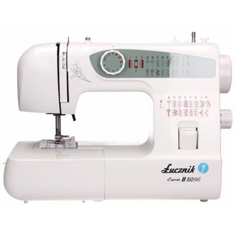 Łucznik Ewa II 2014 machine à coudre blanche compacte