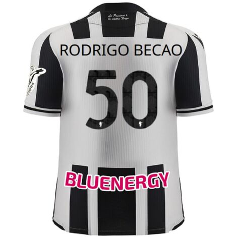 Udienese Kit Nameblock Number Home Nehuén Pérez 18 Collezione Ufficiale 2023/2024, Adulto