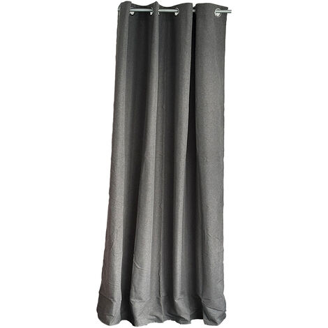 Übergardine Dekoschal 140x235cm-M042644-Anthrazit
