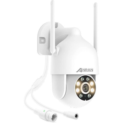 Überwachungskamera Dome WLAN für Überwachungskamera Set, Zwei-Wege-Audio und 360 Grade Schwenkbar, Ersatz Kamera ANRAN
