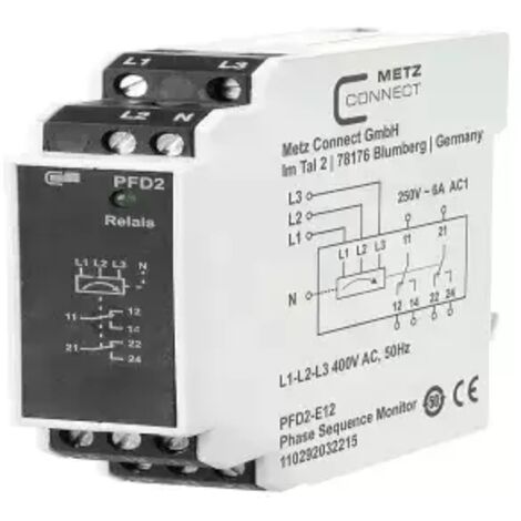 Überwachungsrelais 400 V/AC (max) 2 Wechsler Metz Connect 110292032215  1 St.