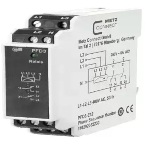 Überwachungsrelais 400 V/AC (max) 2 Wechsler Metz Connect 110292032230  1 St.