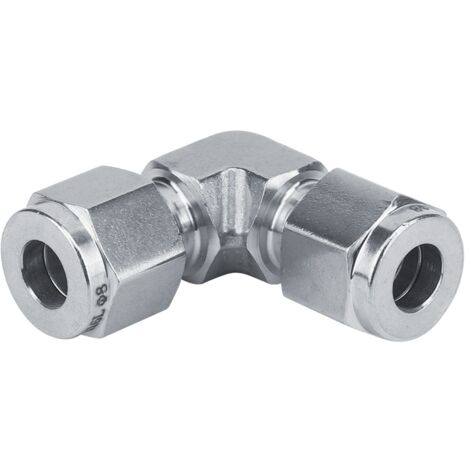 Überwurfmutter aus Edelstahl 316 für Hochdruckleitungen, Winkelstück für 8-mm-Wasserleitung