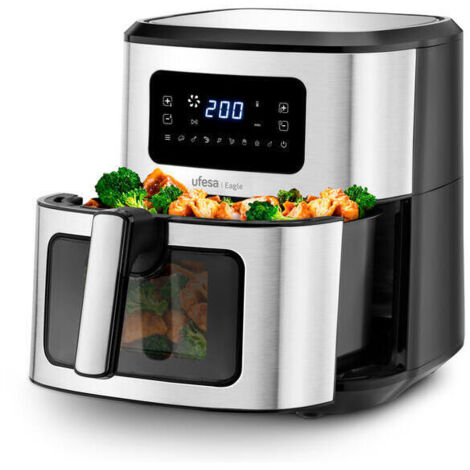 Freidora De Aire Habitex CC5303X - Capacidad 3 Litros, Para Cocina Sana Y Rápida