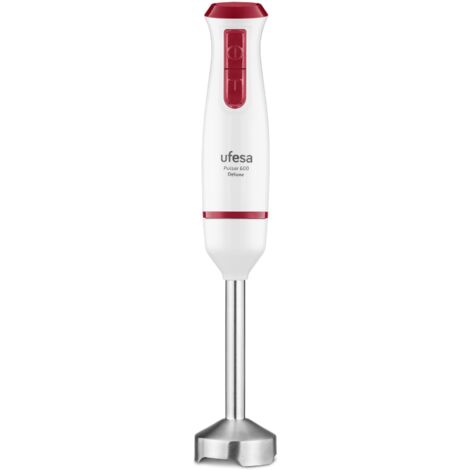 Ufesa Pulsar 600 Delux Mixeur Plongeant Rouge Blanc