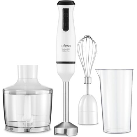 Ufesa Pulsar 600 DMAX Handmixer Schwarz und Weiß 600W