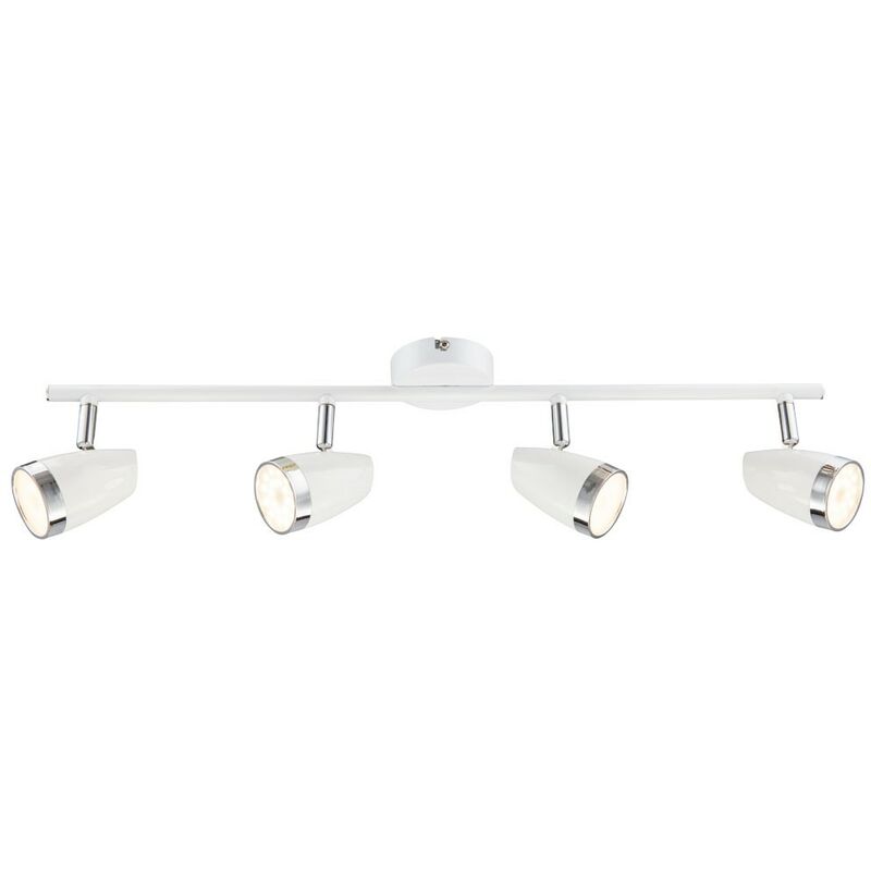 Image of Etc-shop - Ufficio di design led 16 watt lampada da soffitto in metallo bianco sala studio illuminazione