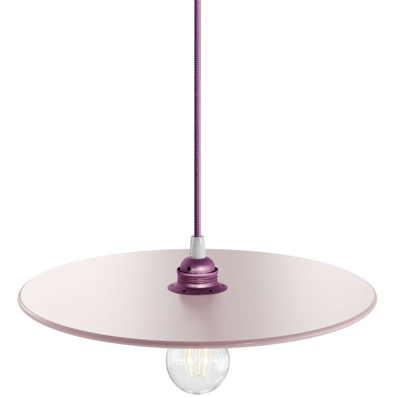 

Creative Cables - UFO COLOR, pantalla de madera lacada | Rosa - Rosa