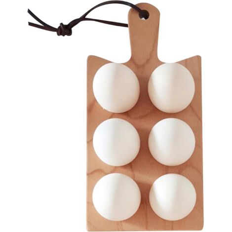 ufs de poule porte ufs en bois Organisateur d oeufs de