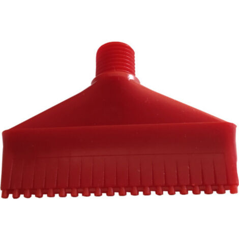 Ugelli di soffiaggio maschio KZQ 6 BSPT1/4, ugello piatto in ABS per accessori per macchine ad aria compressa, rosso