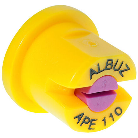 Ugello a ventaglio in ceramica Albuz APE 110° giallo