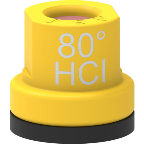 Ugello Cono Vuoto Ceramica Delrin 80° Giallo