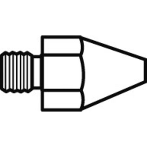 Ugello di aspirazione Weller DS 113HM T0051353099 Dimensione punta 1.2 mm Lunghezza punte 18 mm Contenuto 1 pz.