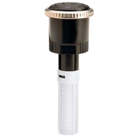 Ugello MP Rotator, tasso di precipitazione 10 mm/ora, raggio da 4 m a 6,4 m, arco regolabile da 90° a 210°, filettatura femmina, nero IGMP200090