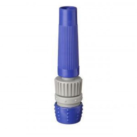 UGELLO PER IRRIGAZIONE C A 1 GETTO CONATTACCO 3/4 - IN PLASTICA RISTSTENTE - COLORE GRIGIO/BLU