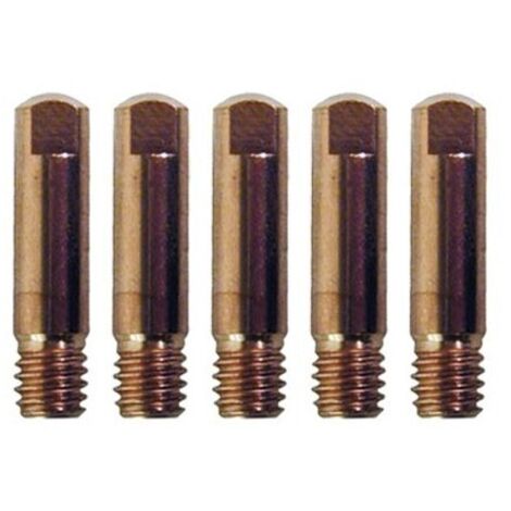 Ugello punta per saldatore Awelco m6x25 Ø 0,8 mm 5 pz