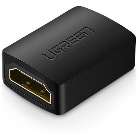 Ugreen Adapter Kupplung HDMI Stecker Videokabel-Adapter schwarz