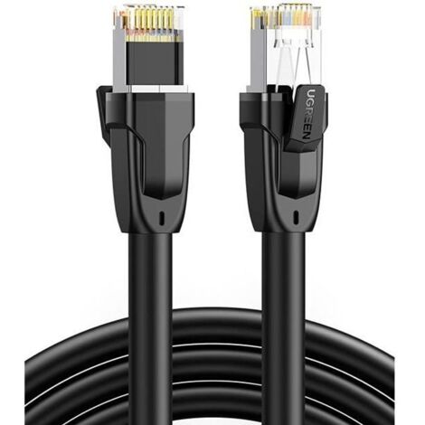 UGREEN Cat 8 Câble Ethernet RJ45 Réseau Haut Débit 25Gbps 2000MHz, 2M