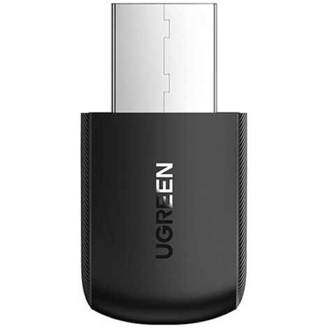 Ugreen Dualband-USB-Netzwerkadapter - WiFi 11ac AC650 Schwarz (CM448)
