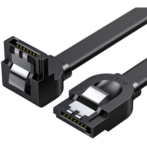 Ugreen rechtwinkliges SATA 3.0 Kabel 0,5m schwarz (US217)