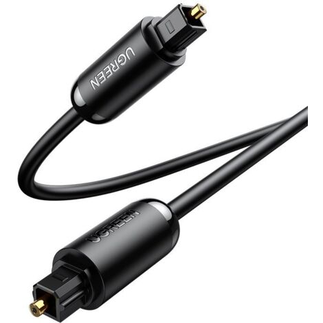 Ugreen toslink optisches audiokabel 15 m - schwarz