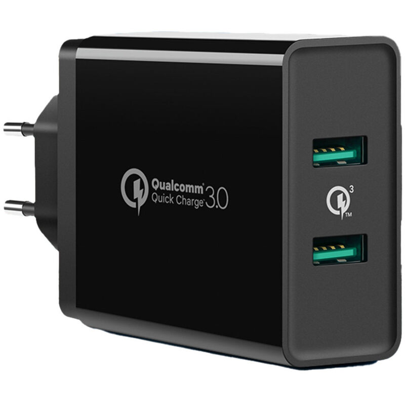 Wandladegerät 2xusb-a 36w Qc3.0 Schwarz (cd161) - Ugreen