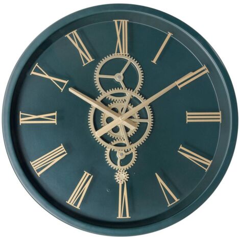 Uhr AracEly grün D46cm - Atmosphera créateur d'intérieur