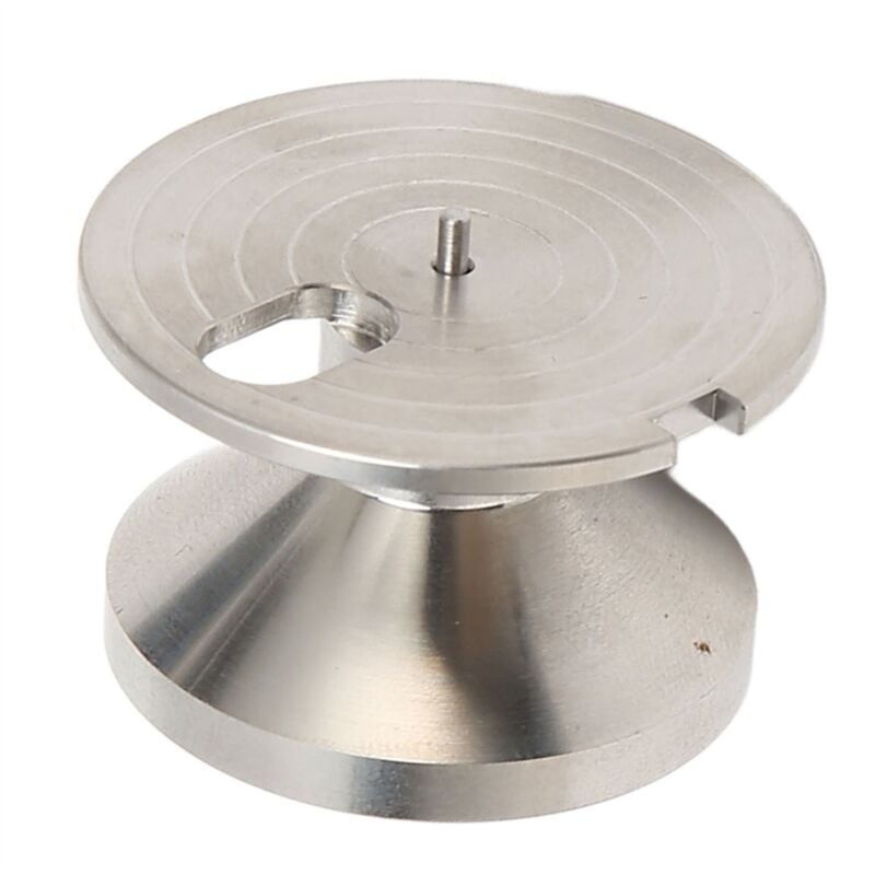 Image of Uhr Reparatur Watchnakers Werkzeuge Bewegung Halter Professionelle Hände Montieren Basis