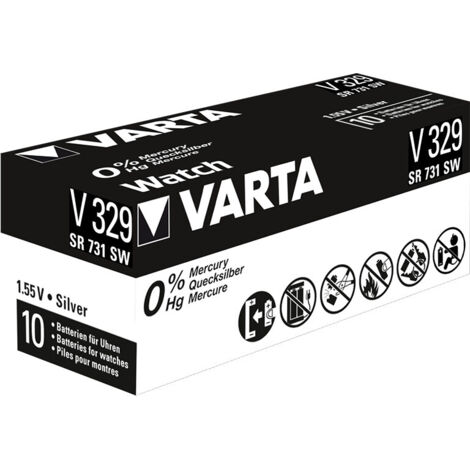 Uhrenbatterie 1,55V-36mAh 329 801 111 (1 Stück/Blister)