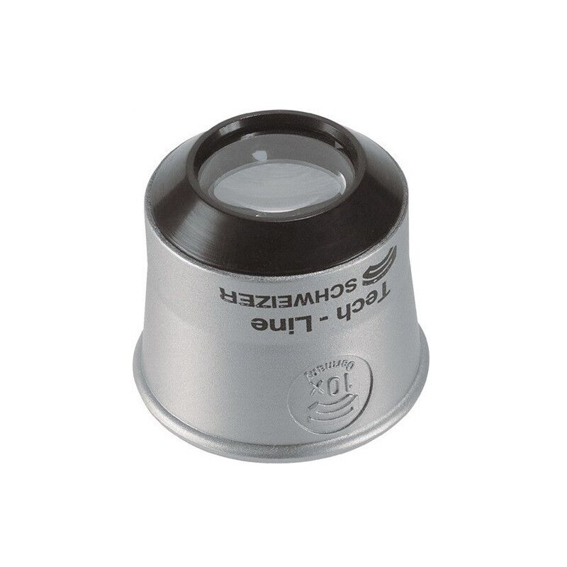 

Schweizer - Lupa De Relojero Tech-Line Aumento 10X Dim. Lente 22,8 Mm S