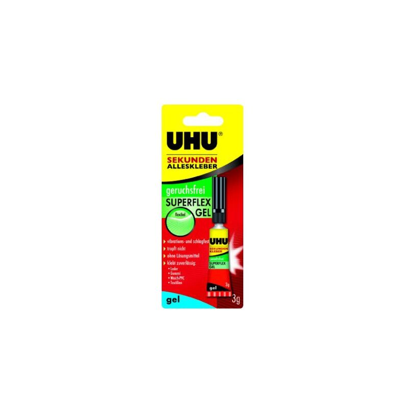 UHU - 45565 Baton de colle Blanc (Par 10)