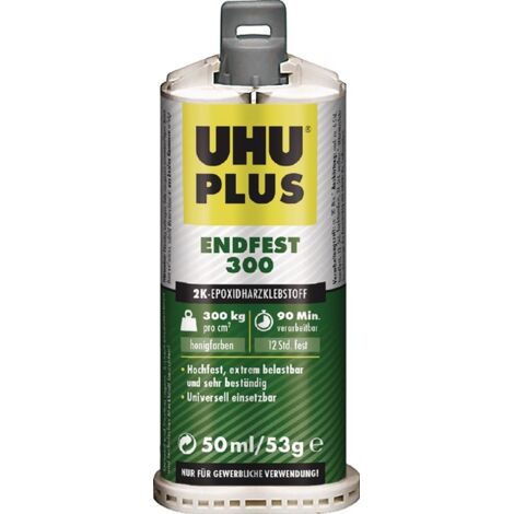 UHU Plus Endfest 300, 45735, 50 ml, Doppelkammerkartusche