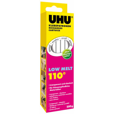 UHU 48630 Bâtons de colle 170 mm transparent 200 g 10 pc(s)