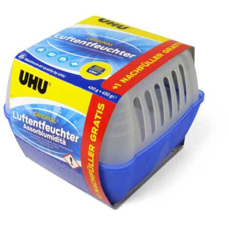 UHU airmax Granulat-Luftentfeuchter 14 m² Transparent