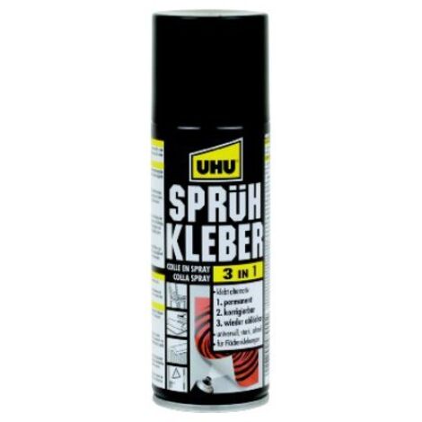 Uhu Colla Aerosol 3 En 1, 200 Ml, (A 6)
