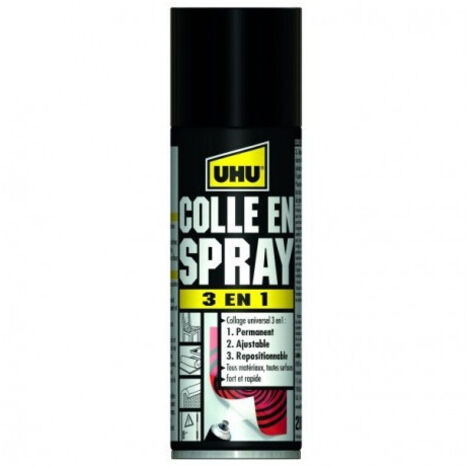 UHU Colle en Spray 3 en 1 - 200ml