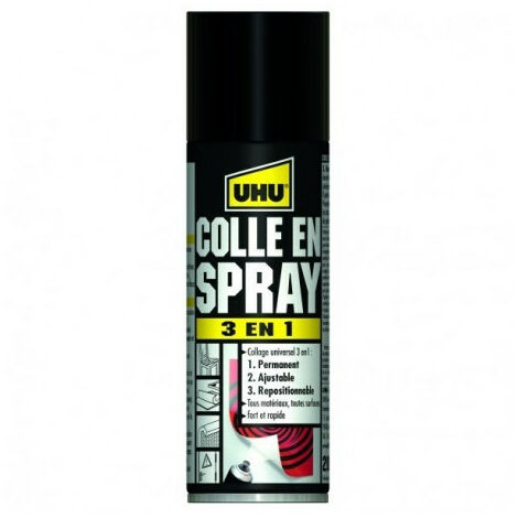 UHU Colle spray 3-en-1200ml - UHU