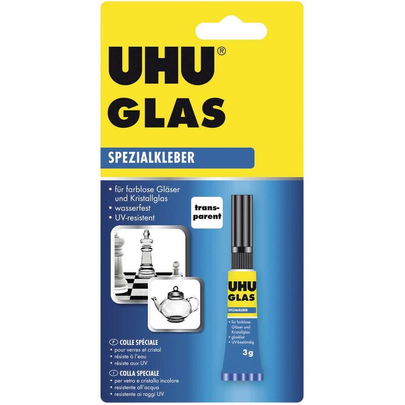 UHU GLAS Colle de réparation 46685 3 g X29462