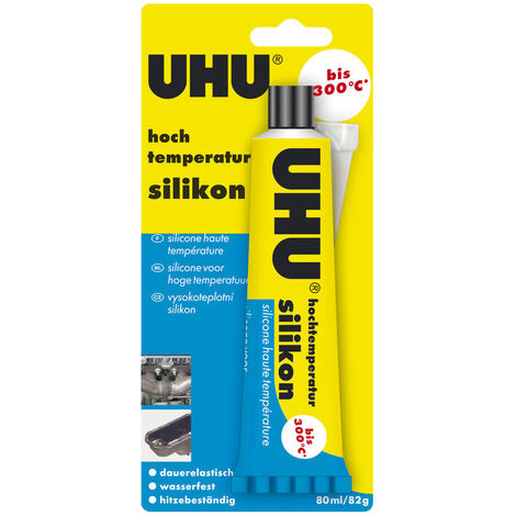 UHU Hochtemperatur-Silikon, 80 ml