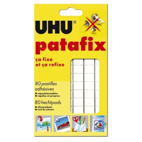 UHU Patafix Blanche 80 Pastilles