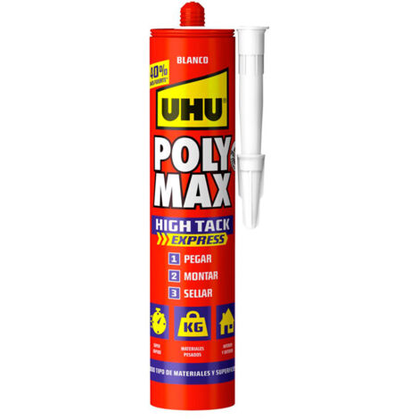UHU POLY MAX HIGH TACK® EXPRESS BLANCO 40% 440g  REF. 7000131