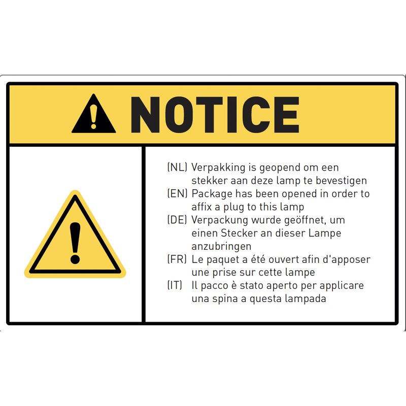 Image of Uk Plug Sticker