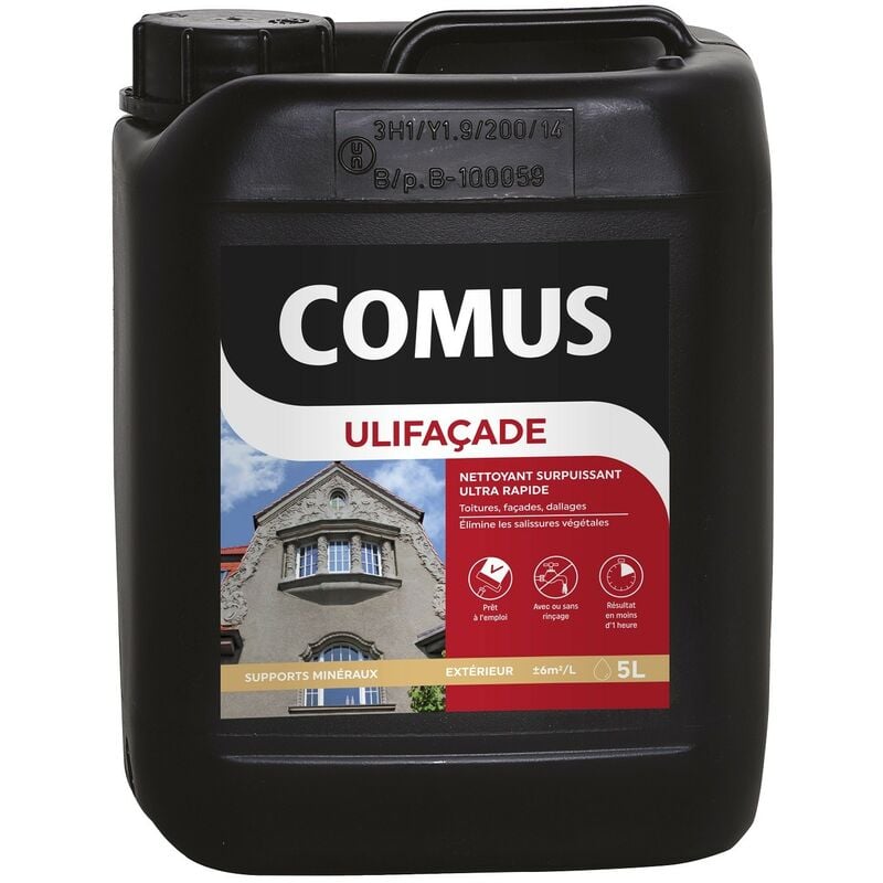 Nettoyant ulifacade 5L - Nettoyant surpuissant avec ou sans rinçage multi-usage Comus