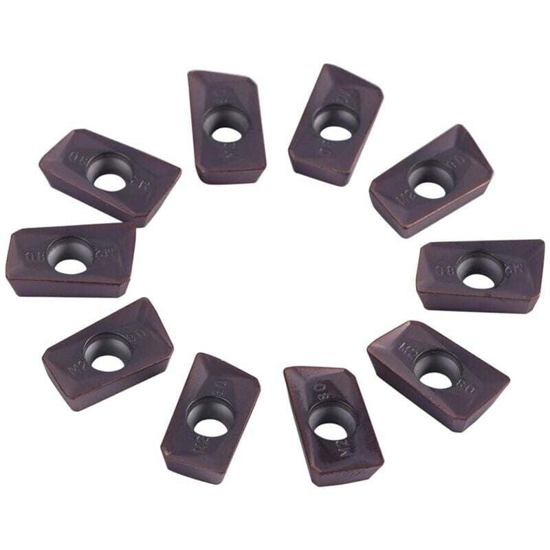 Image of Ulisem 10 Teile/los CNC Hartmetall Einsätze Klinge Drehmaschine Drehen Werkzeug mit Box