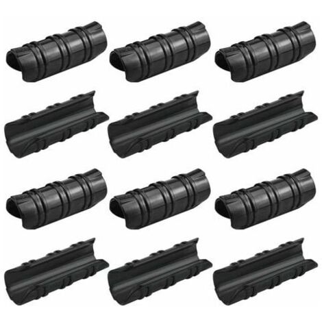 Ulisem 100 Stück Gewächshaus-Clips, 25 mm, Garten-Gewächshaus-Clips, hohe Temperaturbeständigkeit, Gewächshaus-Abdeckungsbefestigung, langlebig, einfach zu verwenden für die Befestigung von Gewächshau