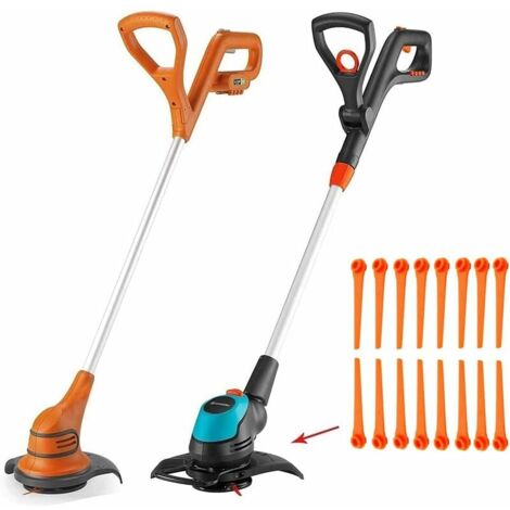 Ulisem 100 Stück Kunststoff-Ersatzklingen für Gardena 9823 9825 9820 9821 Freischneiderklingen 70 mm