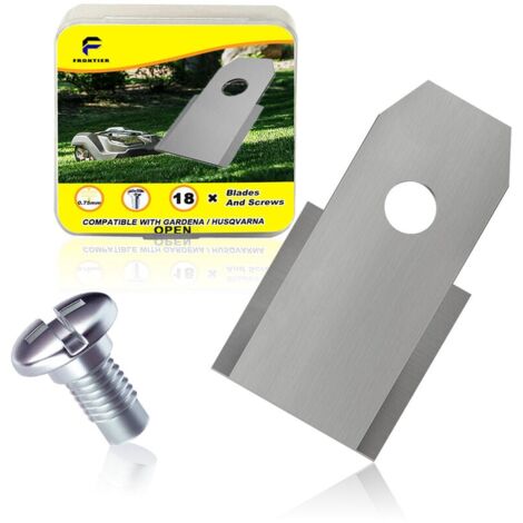 Ulisem 30 Cuchillas de Repuesto para Husqvarna Automower & Gardena Robot Cortacésped 0,6 mm