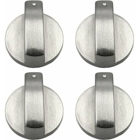 Ulisem 4 pièces bouton cuisinière boutons de cuisinière à gaz boutons de cuisinière à gaz en métal bouton de cuisinière à gaz contrôle boutons de cuisinière en métal pour cuisine 6mm