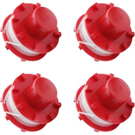 Ulisem 4 piezas Bobina de rosca para Einhell GE-CT 36/30 Li E SOLO AGILLO 36/255 BL AGILLO 18/200 340509