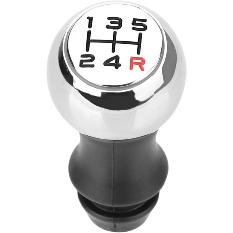 Image of Ulisem 5-Gang-Schaltknauf aus Aluminium, Schaltknauf rot